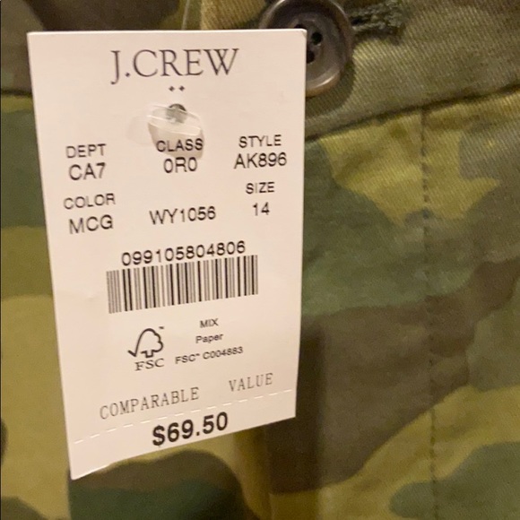 JCrew Army boyfriend pants - Picture 2 of 4